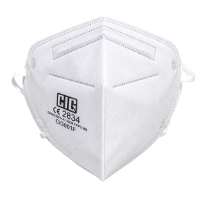 CIG901F FFP2 NR filtering half mask (white straps)